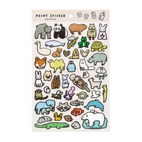 POINT STICKER-ANIMAL | Sticker