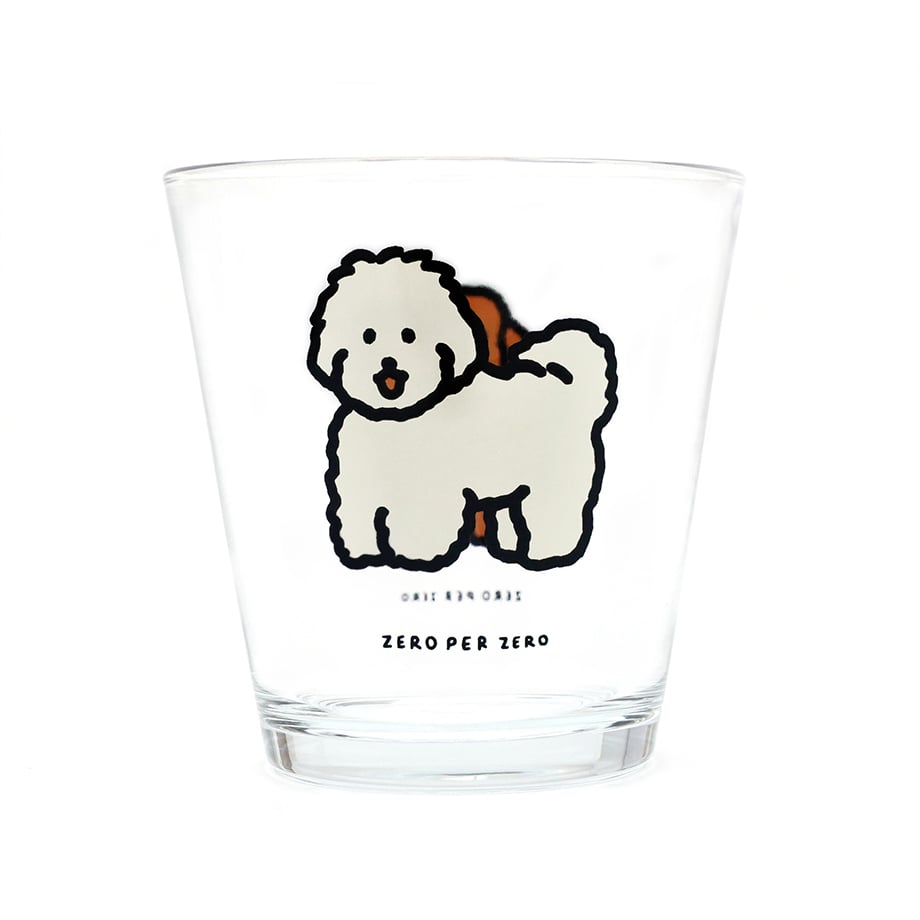 DOG S | GLASS CUP (Drinking Glass) | ZERO PER Z