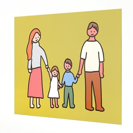 FAMILY OF FOUR 2 | A3 poster（受注生産商品）