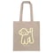 DOG gray | Eco bag