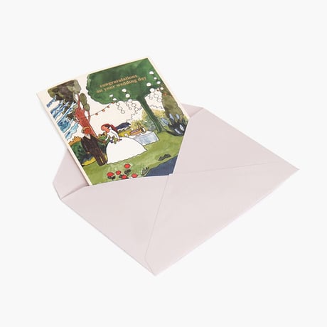 WEDDING COUPLE 2 | Cake card