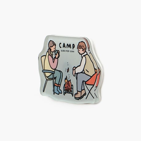 CAMPING COUPLE | Magnet