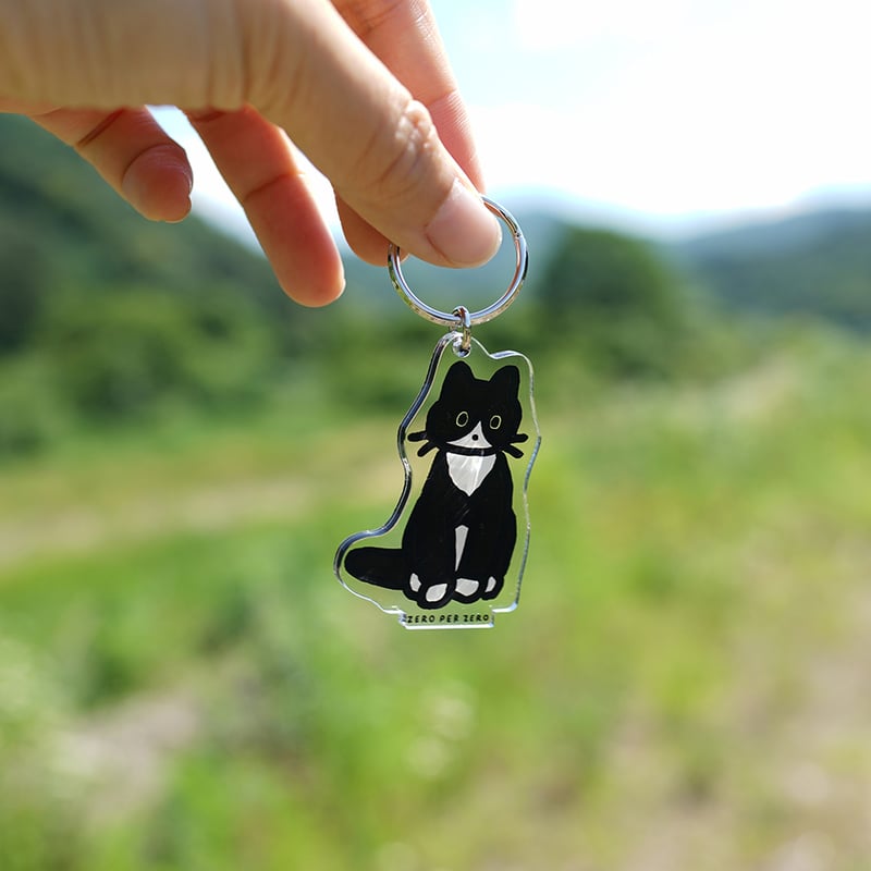 CAT 10 [S] | Stand Up Keyring | ZERO PER ZERO_JP
