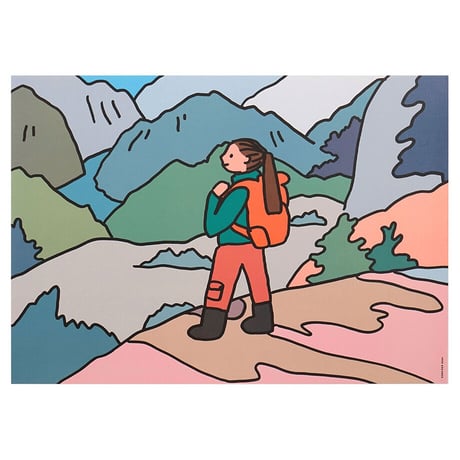 Trekking | A3 poster（受注生産商品）