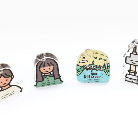 SEOUL TOWER | Objet Keyring