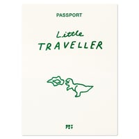 LITTLE TRAVELLER green | Passport cover