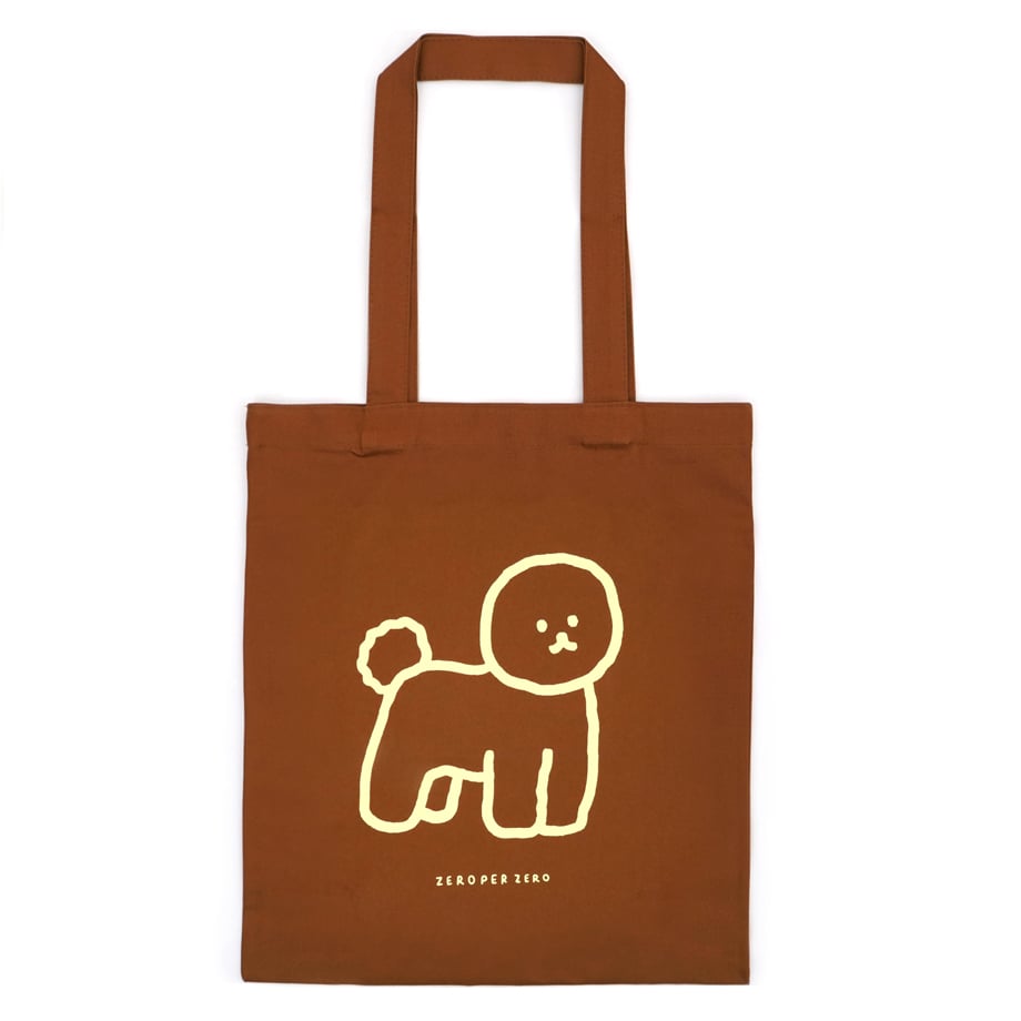 DOG brown | Eco bag | ZERO PER ZERO_JP