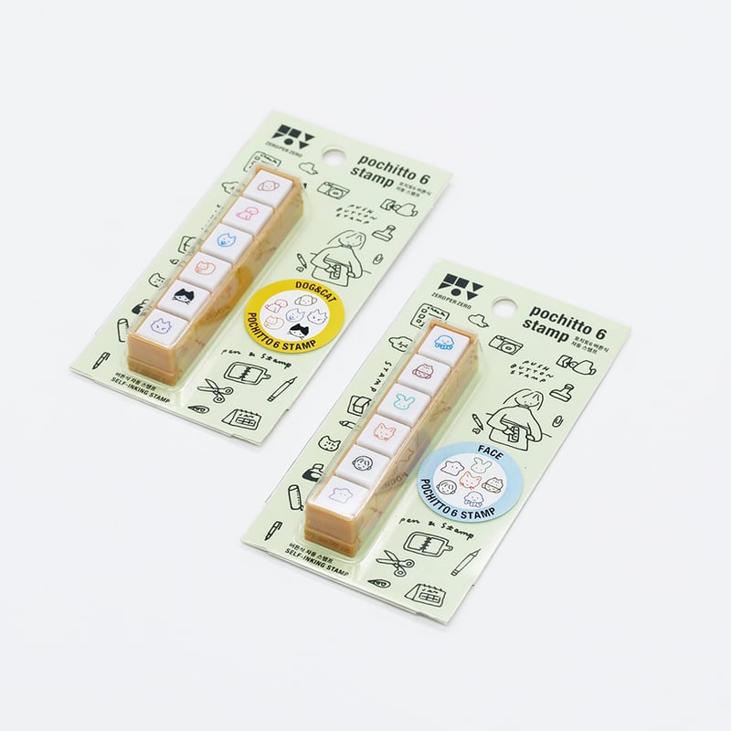 DOG & CAT | Pochitto 6 Stamp | ZERO PER ZERO_JP