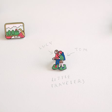 LITTLE TRAVELLERS LUCY&TOM | Pin