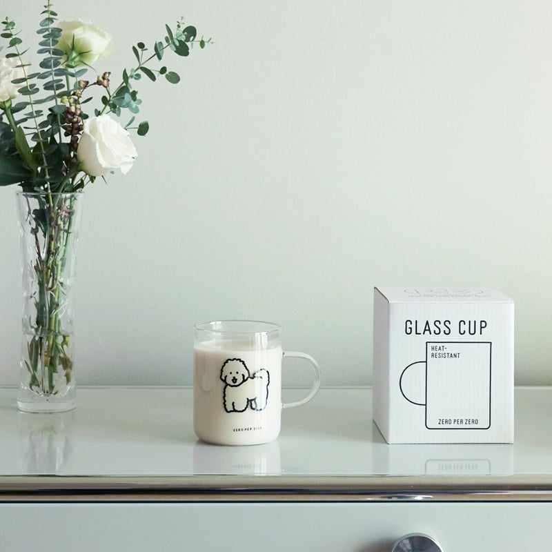 DOG 2 M | Glass Cup | ZERO PER ZERO_JP