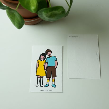 COUPLE 4 (SUNSHINE) | Postcard
