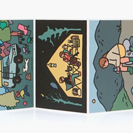 CAMPING | Postcard set