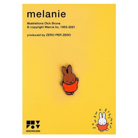 MELANIE | Miffy Pin