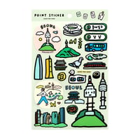 POINT STICKER-SEOUL | Sticker