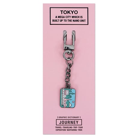 TOKYO | Metal Keyring
