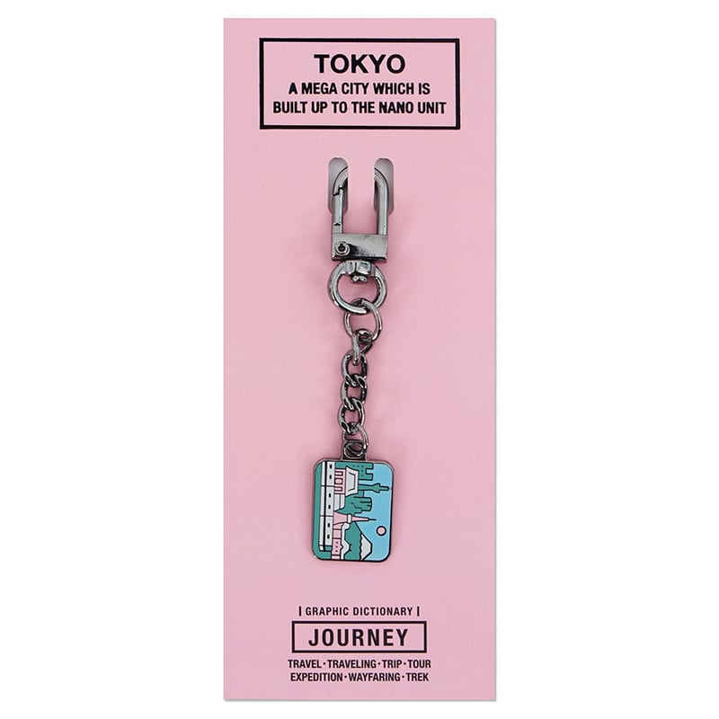 TOKYO | Metal Keyring | ZERO PER ZERO_JP