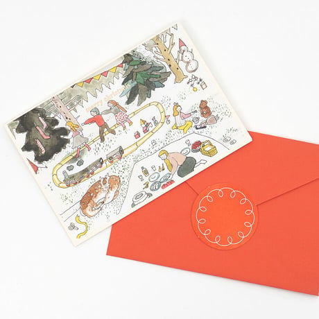 CHOO-CHOO TRAIN | Christmas card