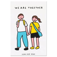 COUPLE 5 (TOGETHER) | Postcard
