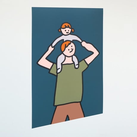 PIGGYBACK 1 (Daughter) | A3 poster（受注生産商品）