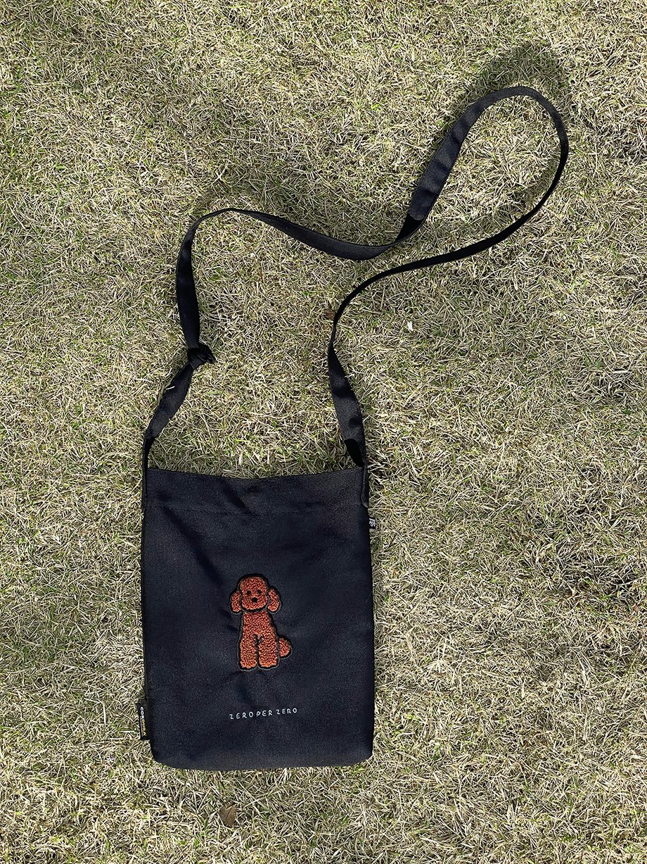 BROWN POODLE | Walk Walk Crossbag | ZERO PER ZE