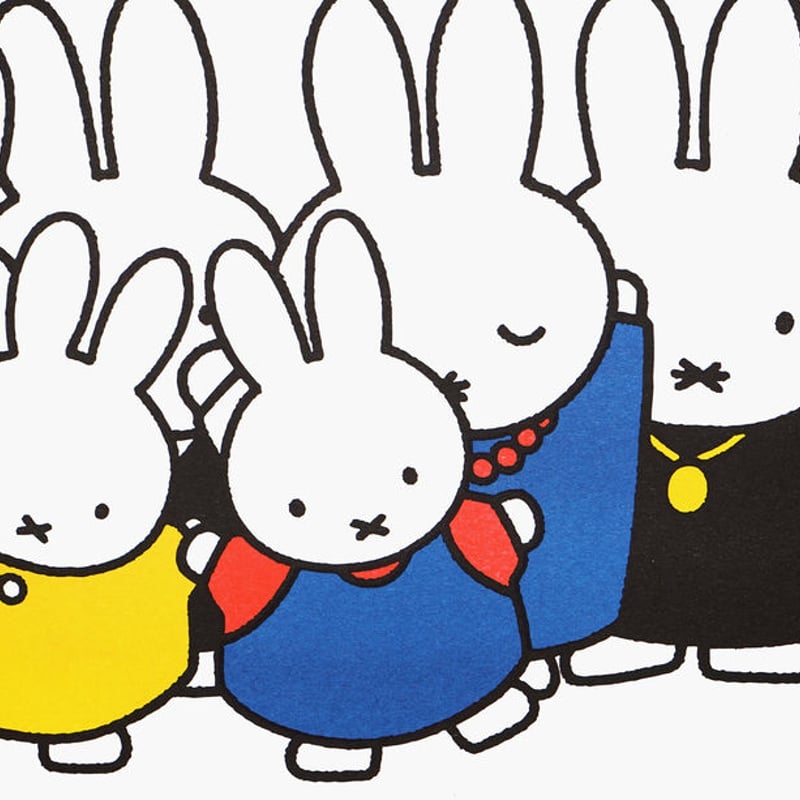 希少・日本未発売】ミッフィー ポスター アートプリント miffy A3ちぃ