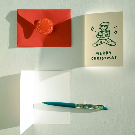 CHILD | Christmas pressed card