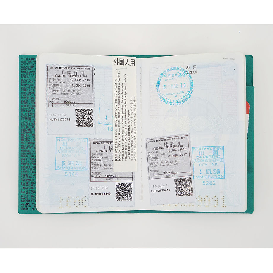 SEOUL pink | Passport cover | ZERO PER ZERO_JP