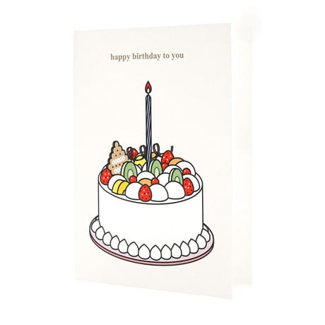 CREAM CAKE | Cake card