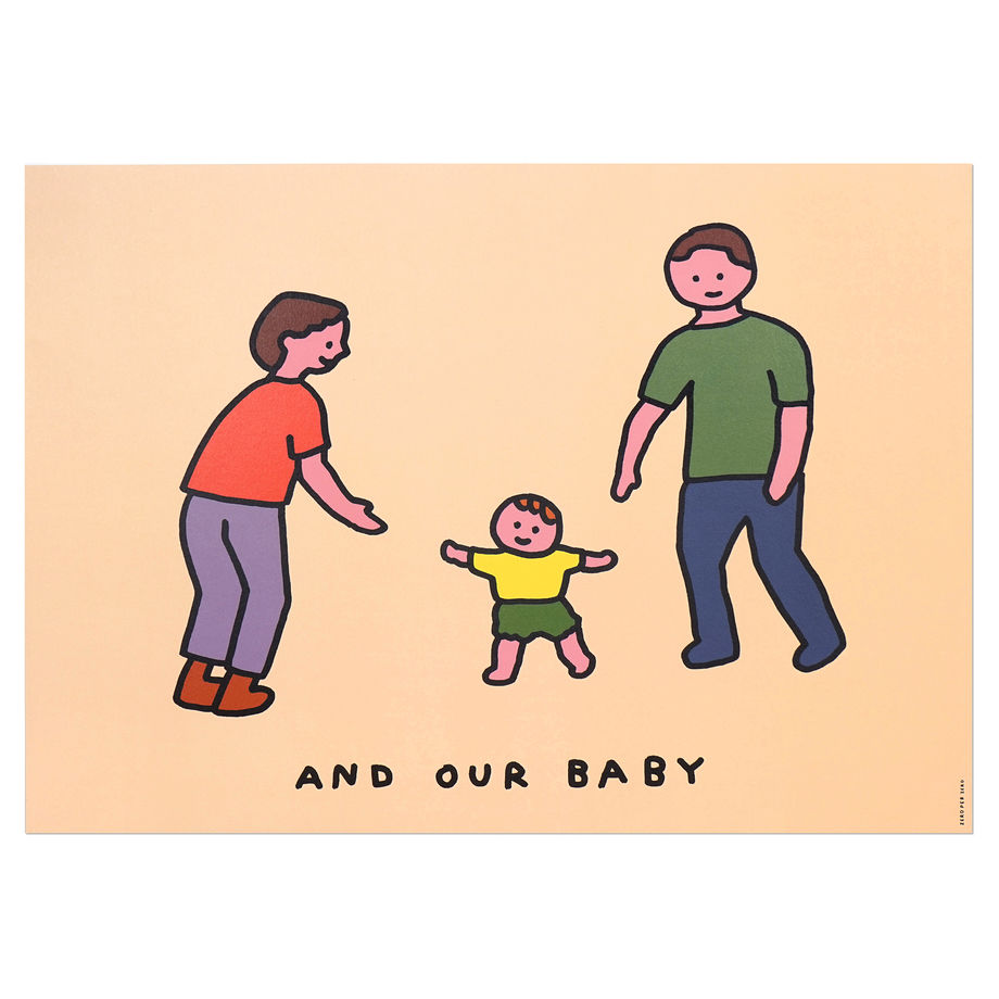 BABY STEP | A3 poster（受注生産商品） | ZERO PER ZERO_JP