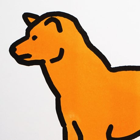 JINDO DOG | A3 RISO poster（受注生産商品）