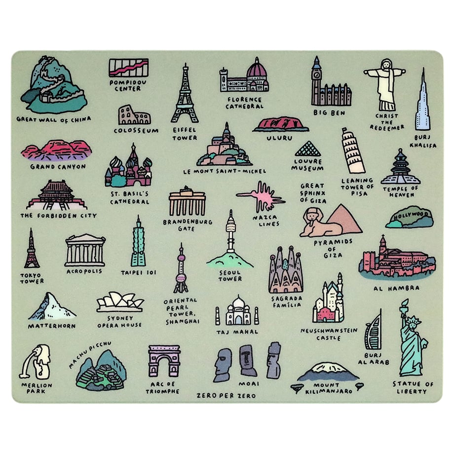 LANDMARK | Mouse pad | ZERO PER ZERO_JP