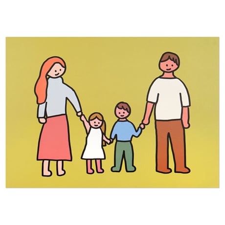 FAMILY OF FOUR 2 | A3 poster（受注生産商品）