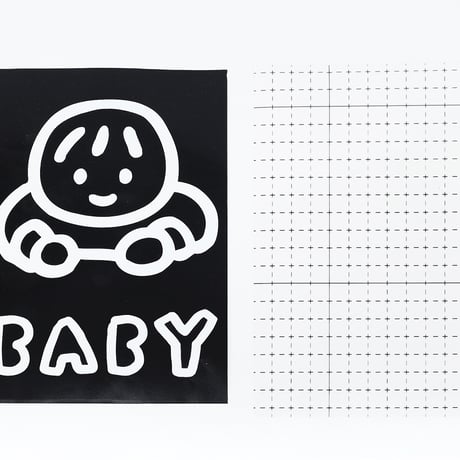 BABY 1 | Contact paper sticker