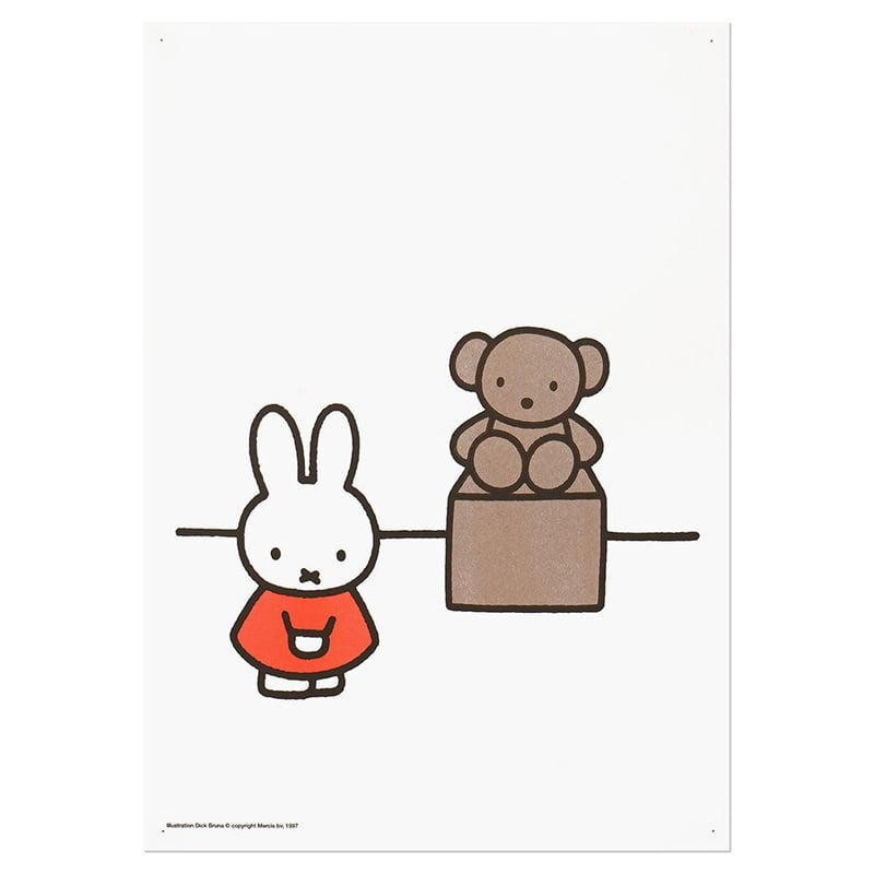 MUSEUM | Miffy A3 RISO poster | ZERO PER ZERO_JP