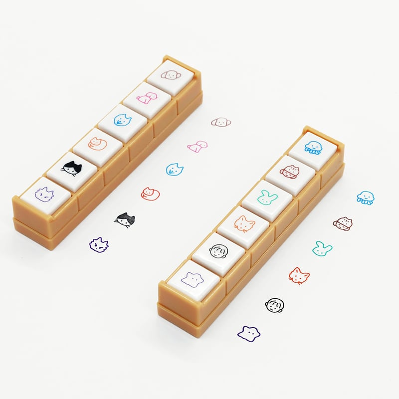 DOG & CAT | Pochitto 6 Stamp | ZERO PER ZERO_JP