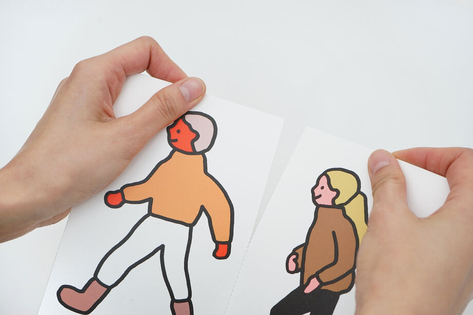 ミニシューモールド＆木製POSTCARDのセット ミニシューモールドアンドモクセイPOSTCARDノセット