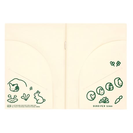 RABBIT beige | Passport cover 2
