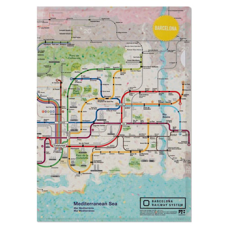 BARCELONA | A4 folder