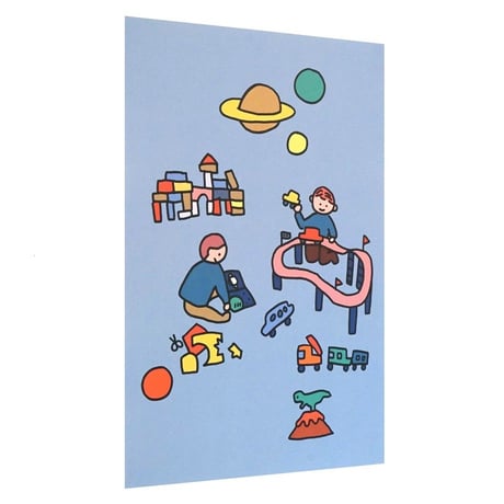 TOY BLOCK | A3 poster