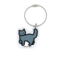 CAT 3 (GRAY) | Objet Keyring
