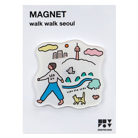WALK WALK Seoul | Magnet