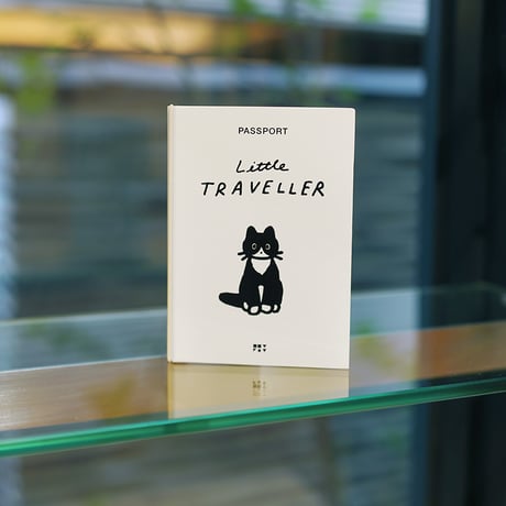 CAT white | Passport cover 2
