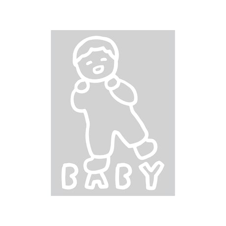 BABY 3 | Contact paper sticker