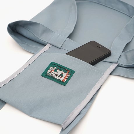WALK WALK boy grayblue | Eco bag
