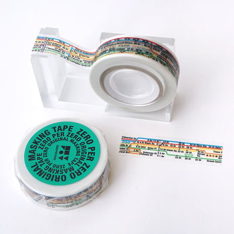 NYC SUBWAY MAP (Manhattan) | Masking tape