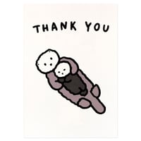 SEA OTTER (THANK YOU) | Pressed Card