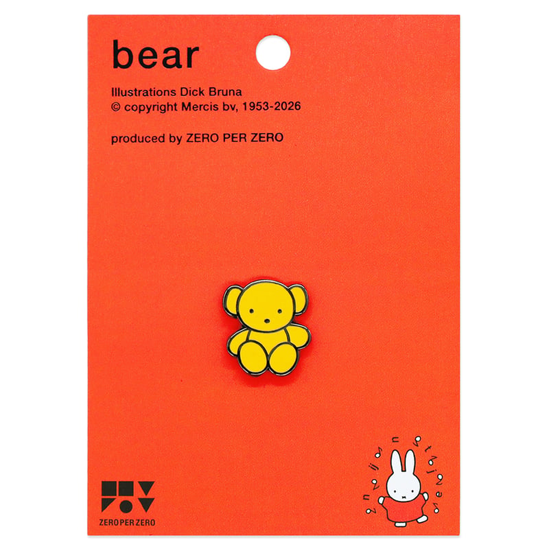 BEAR | Miffy Pin | ZERO PER ZERO_JP