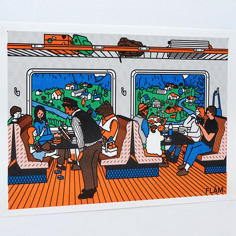 FLAM 2 | A3 RISO poster