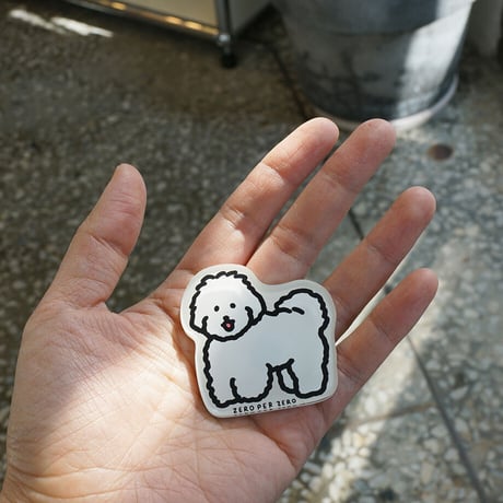 WHITE PUPPY 2 | Magnet