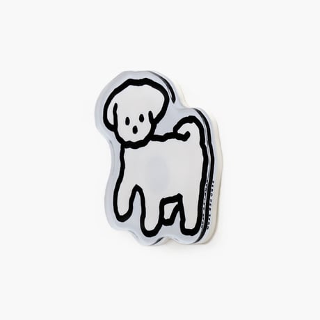 WHITE PUPPY | Magnet